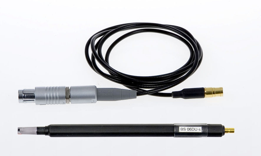 Scope of delivery with BS 06DU-s and HV FI-SMB 1 m cable